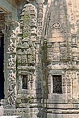 Baijnath Temple - the walls and the Shikhara have characteristic niches with images of gods and goddess.